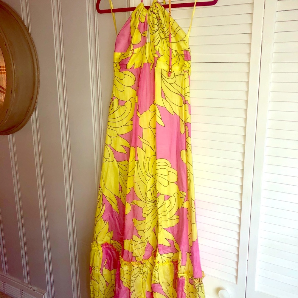 Milly summer maxi dress